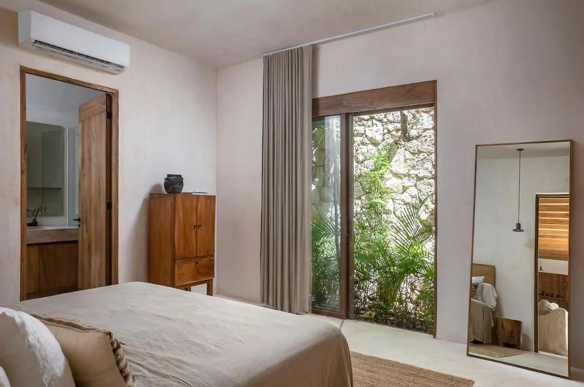 Boho 3Br Villa Organic Design Gated & Rooftop 图卢姆