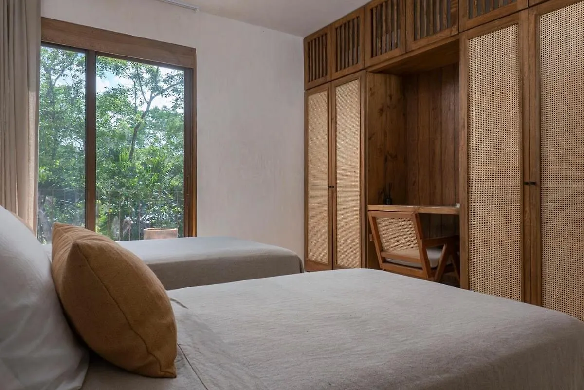 Boho 3Br Villa Organic Design Gated & Rooftop 图卢姆