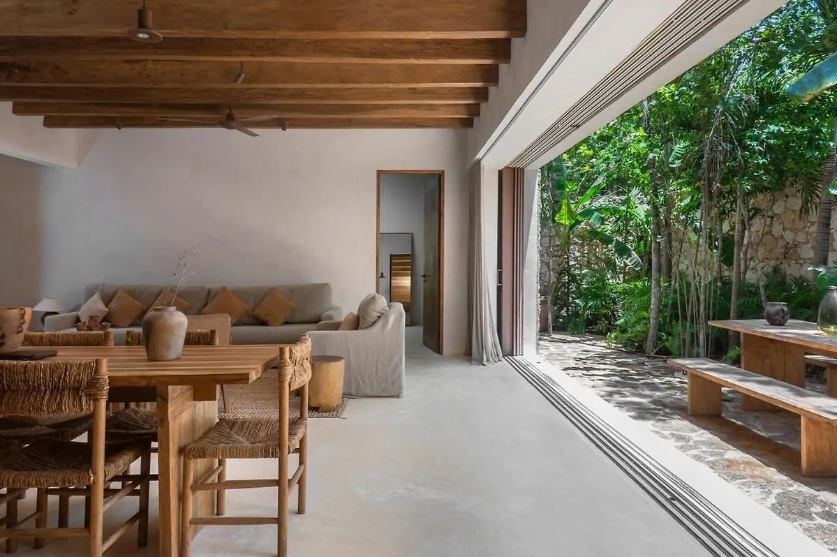 Boho 3Br Villa Organic Design Gated & Rooftop 图卢姆 0*,